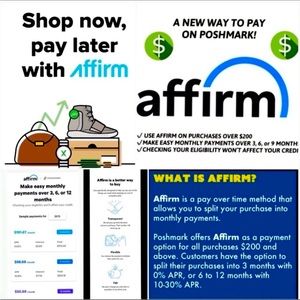 Shop Now Pay Later With Affirm